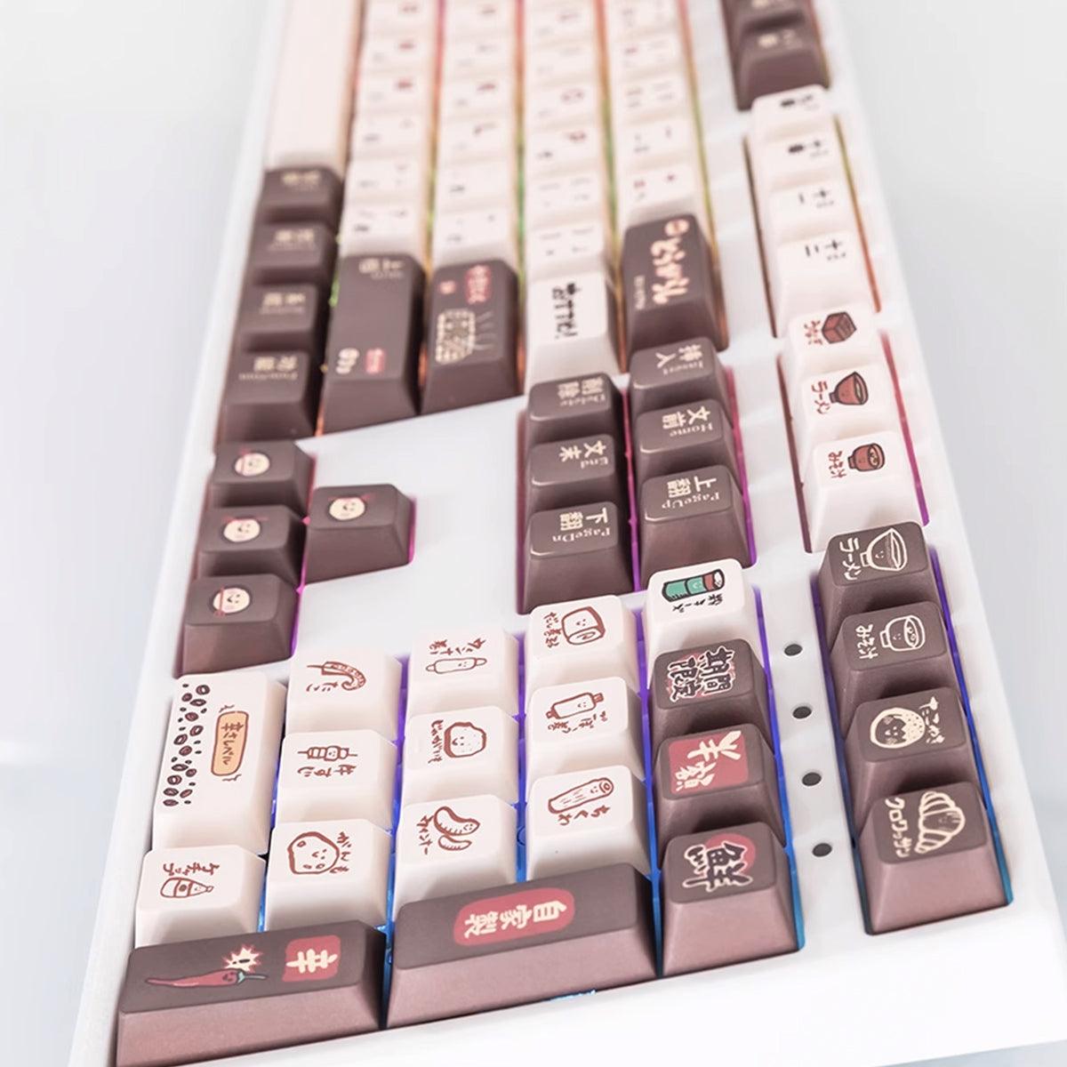 Cherry Profile Dye-Sub PBT Keycap Set - Barbecue - KeyCapUS
