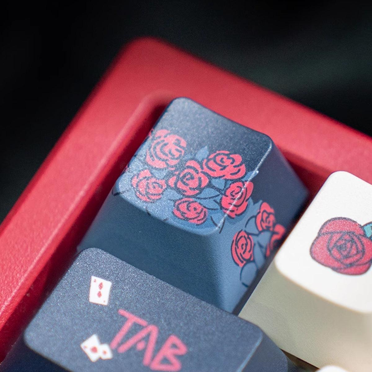 Cherry Profile Dye-Sub PBT Keycap Set - Dark Alice - KeyCapUS