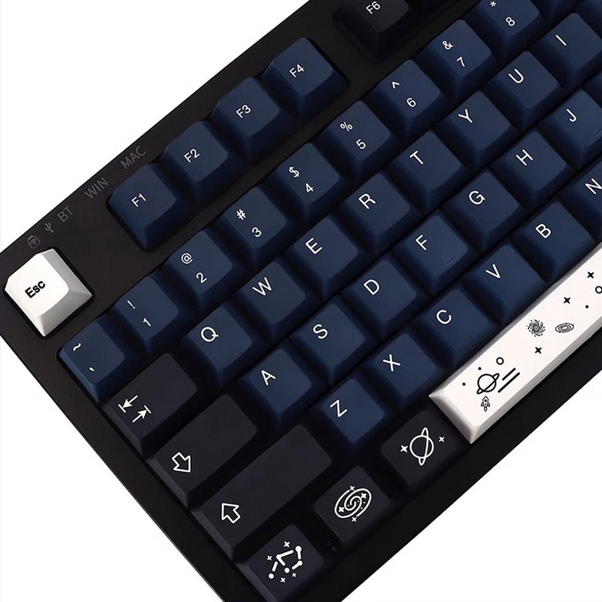 Cherry Profile Dye-Sub PBT Keycap Set - Milky Way Galaxy - KeyCapUS