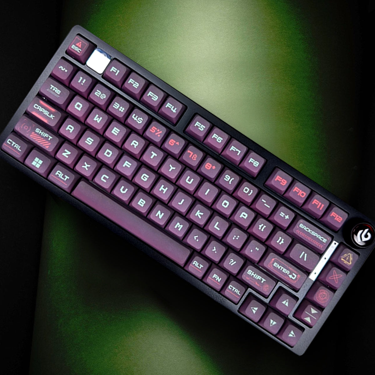 XDA Dye-Sub PBT Keycap Set - Cyberpunk - KeyCapUS