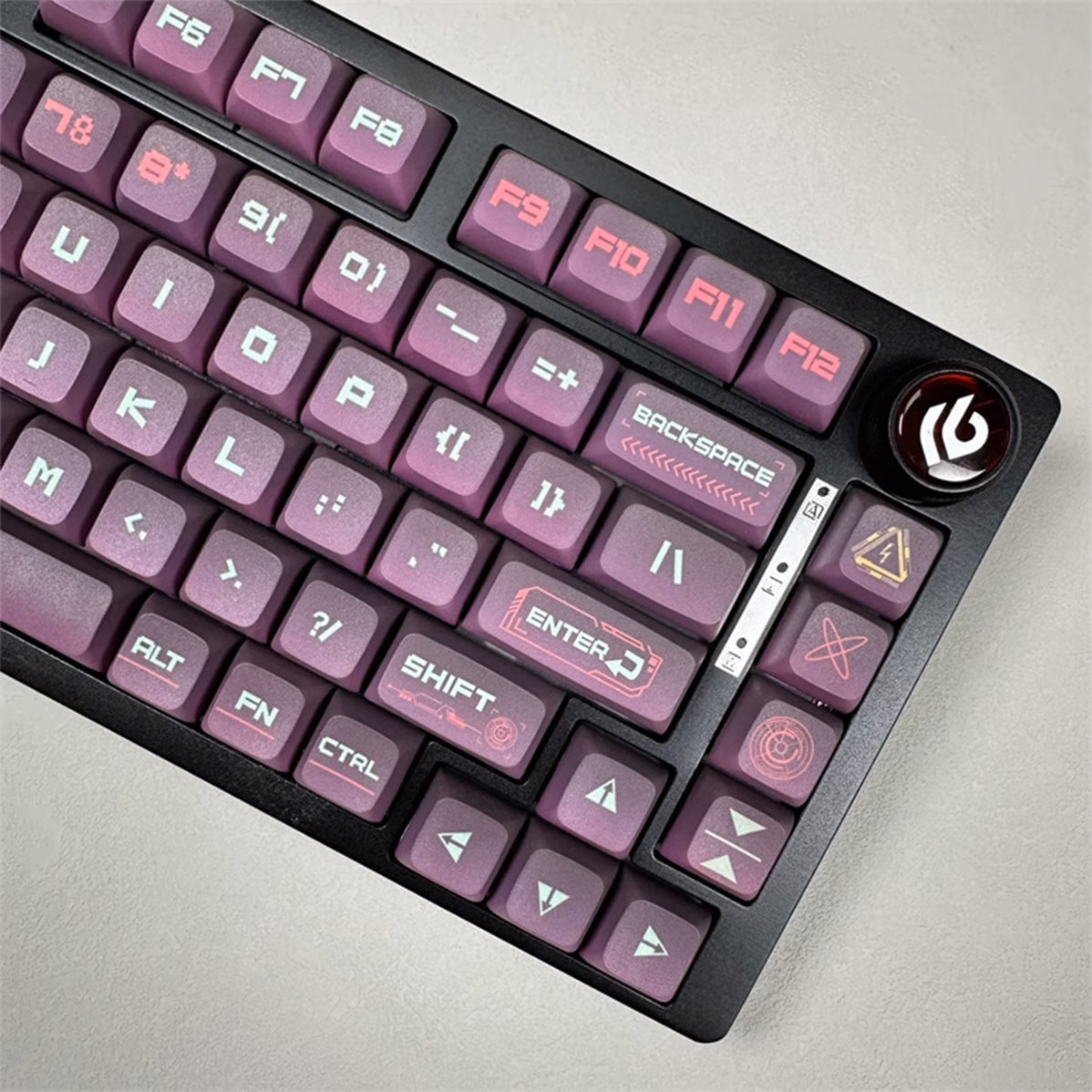 XDA Dye-Sub PBT Keycap Set - Cyberpunk - KeyCapUS