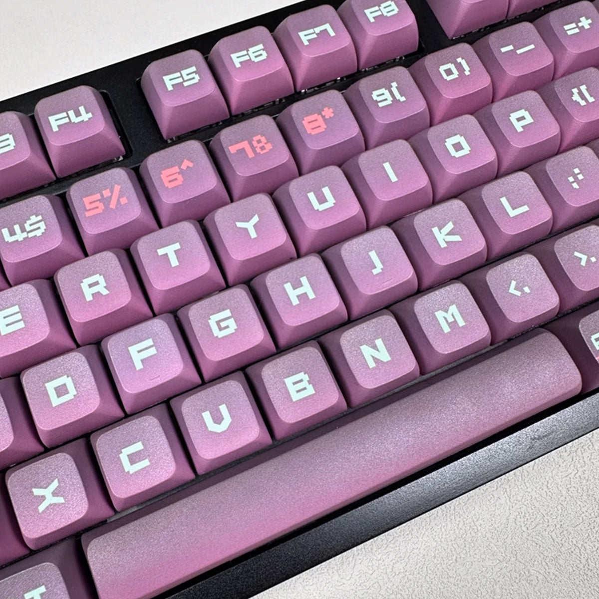 XDA Dye-Sub PBT Keycap Set - Cyberpunk - KeyCapUS
