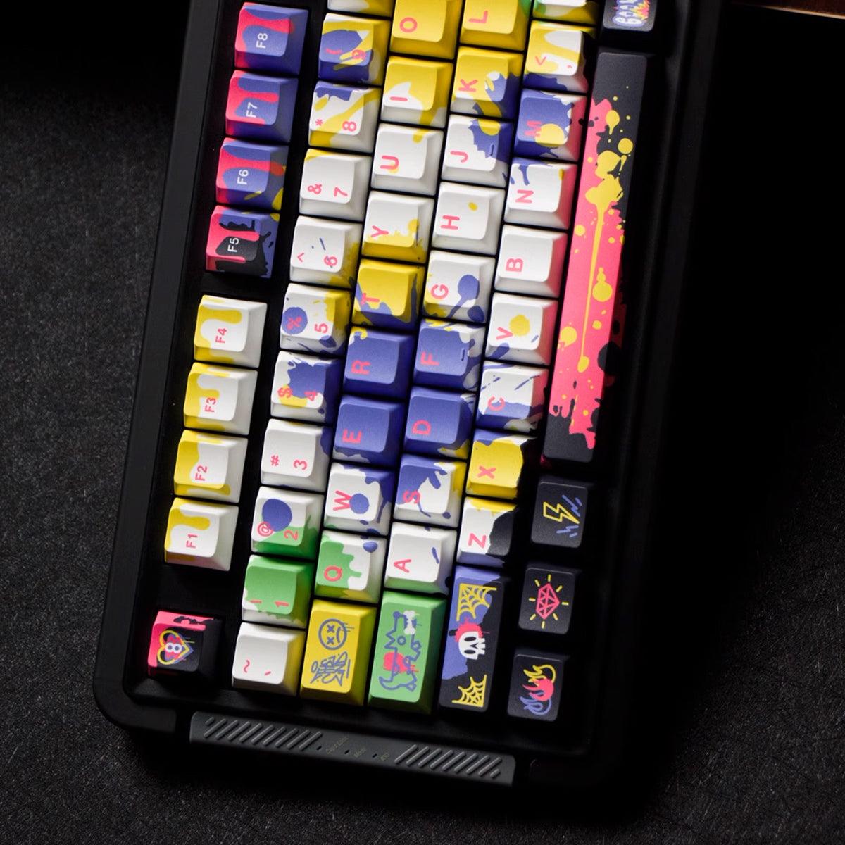 Cherry Profile Dye-Sub PBT Keycap Set - Doodle 2 - KeyCapUS