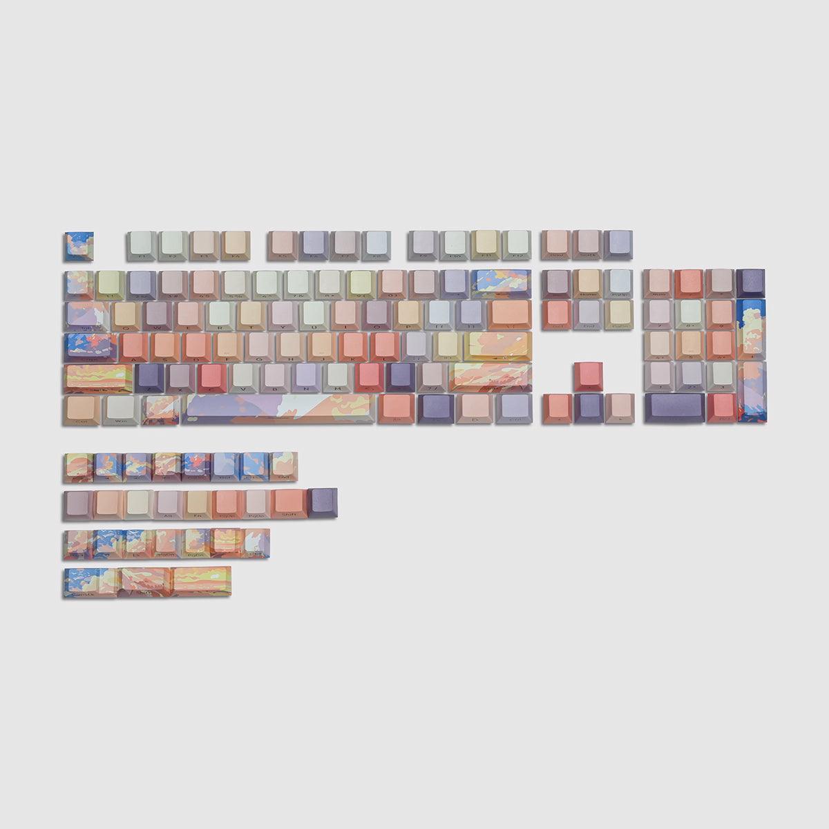 Cherry Profile Dye-Sub PBT Keycap Set - Fujisan/Fujiyama - KeyCapUS