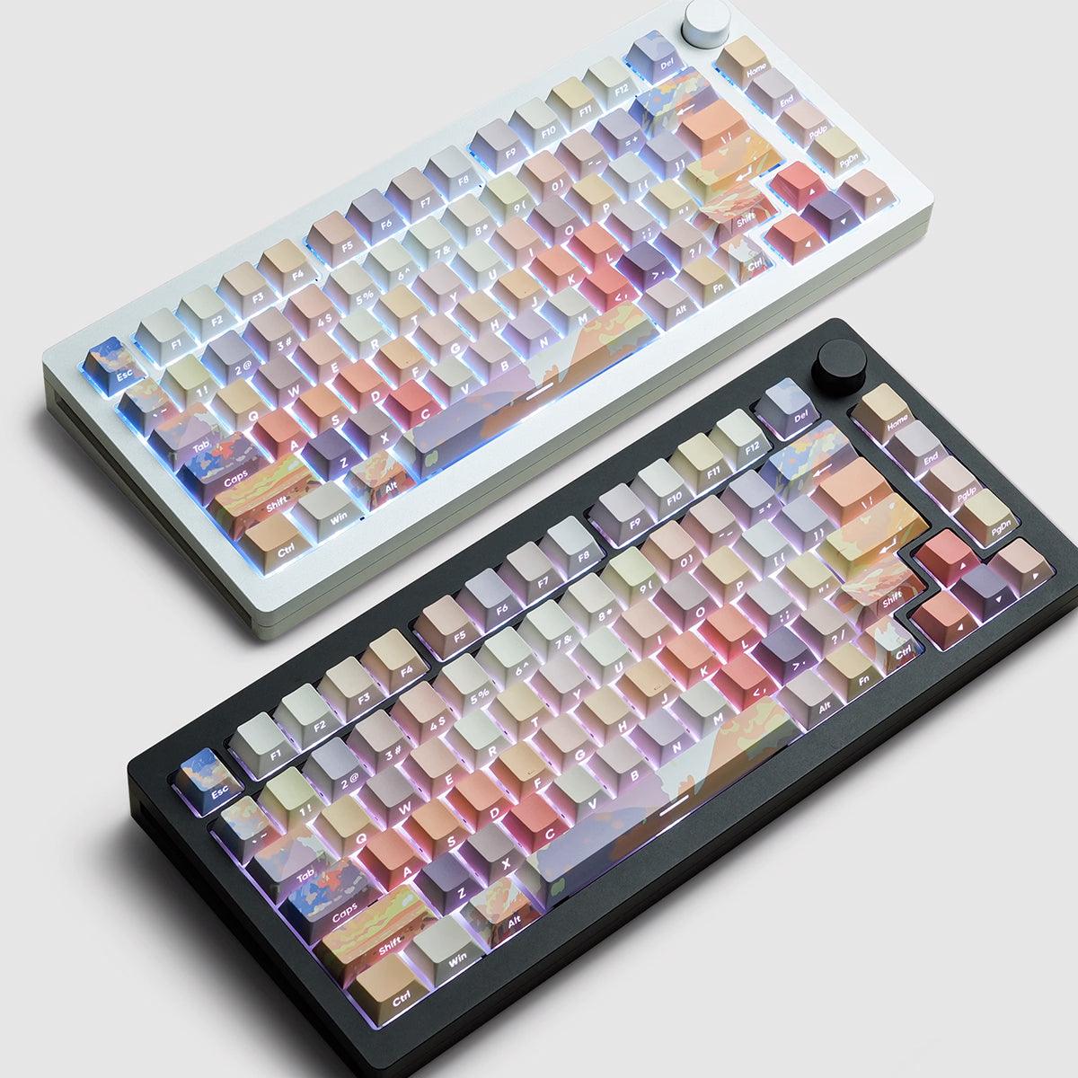 Cherry Profile Dye-Sub PBT Keycap Set - Fujisan/Fujiyama - KeyCapUS