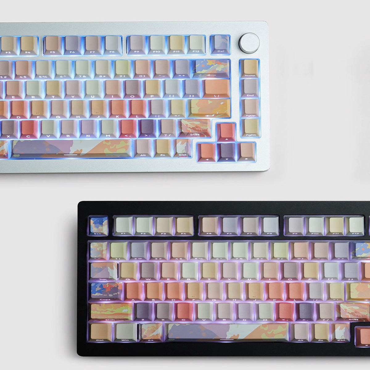 Cherry Profile Dye-Sub PBT Keycap Set - Fujisan/Fujiyama - KeyCapUS