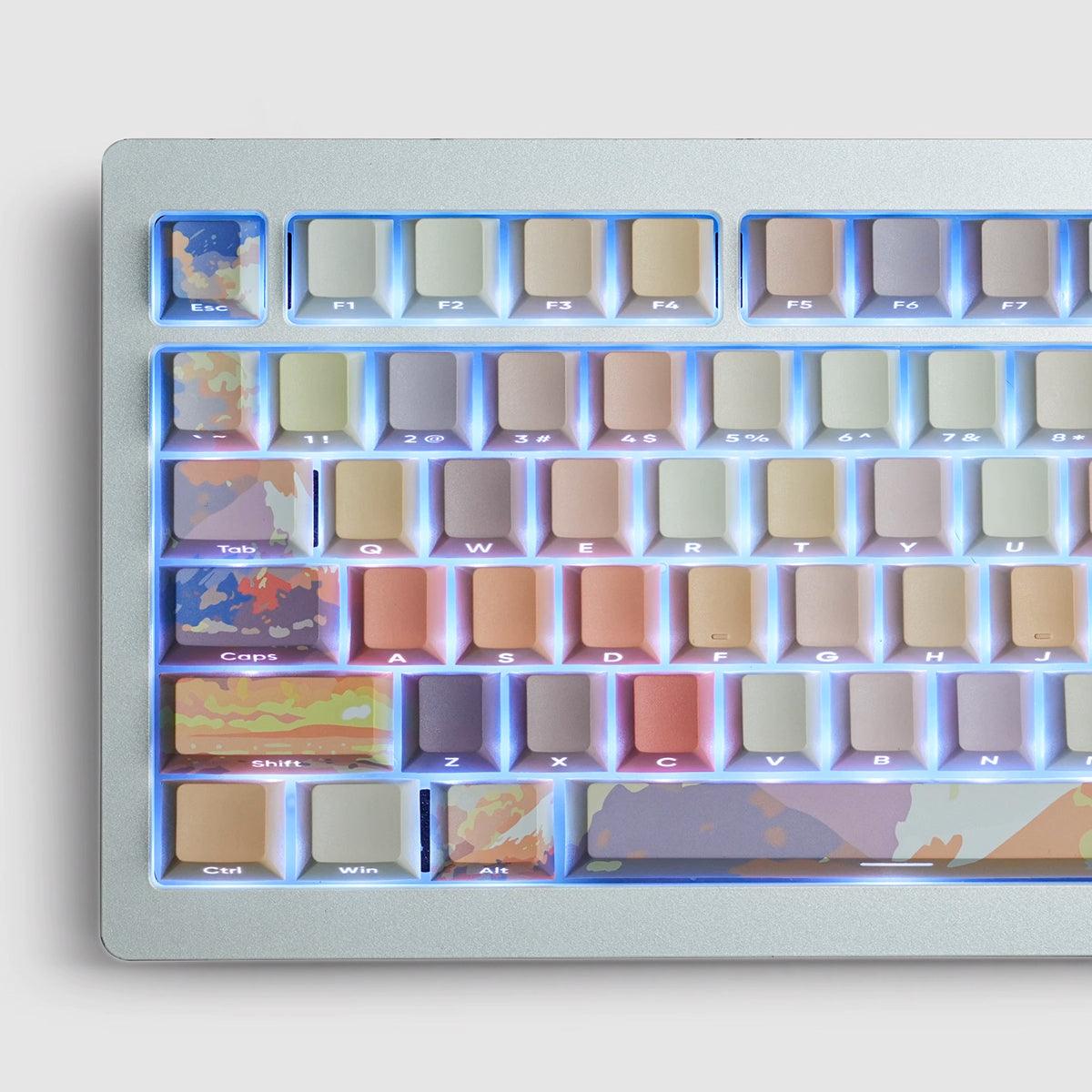 Cherry Profile Dye-Sub PBT Keycap Set - Fujisan/Fujiyama - KeyCapUS