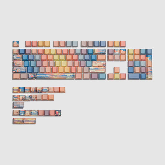 Cherry Profile Dye-Sub PBT Keycap Set - Sunset - KeyCapUS