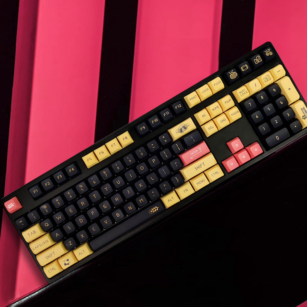 XDA-like Dye-Sub PBT Keycap Set - Craft Beer - KeyCapUS