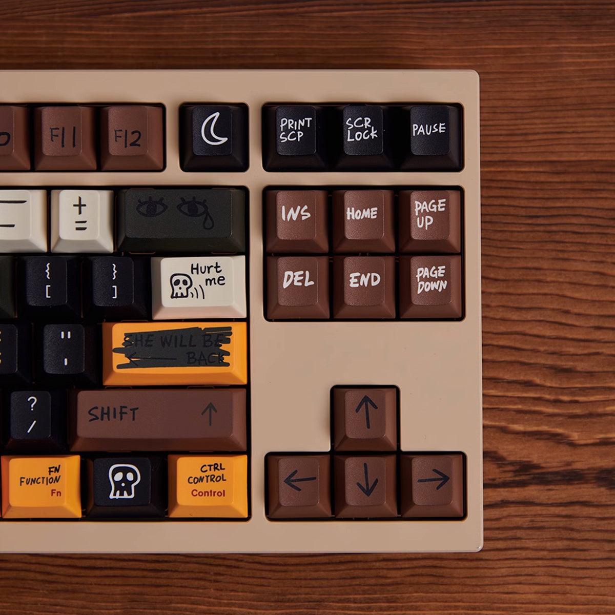 Cherry Profile Dye-Sub PBT Keycap Set - Love Story - KeyCapUS