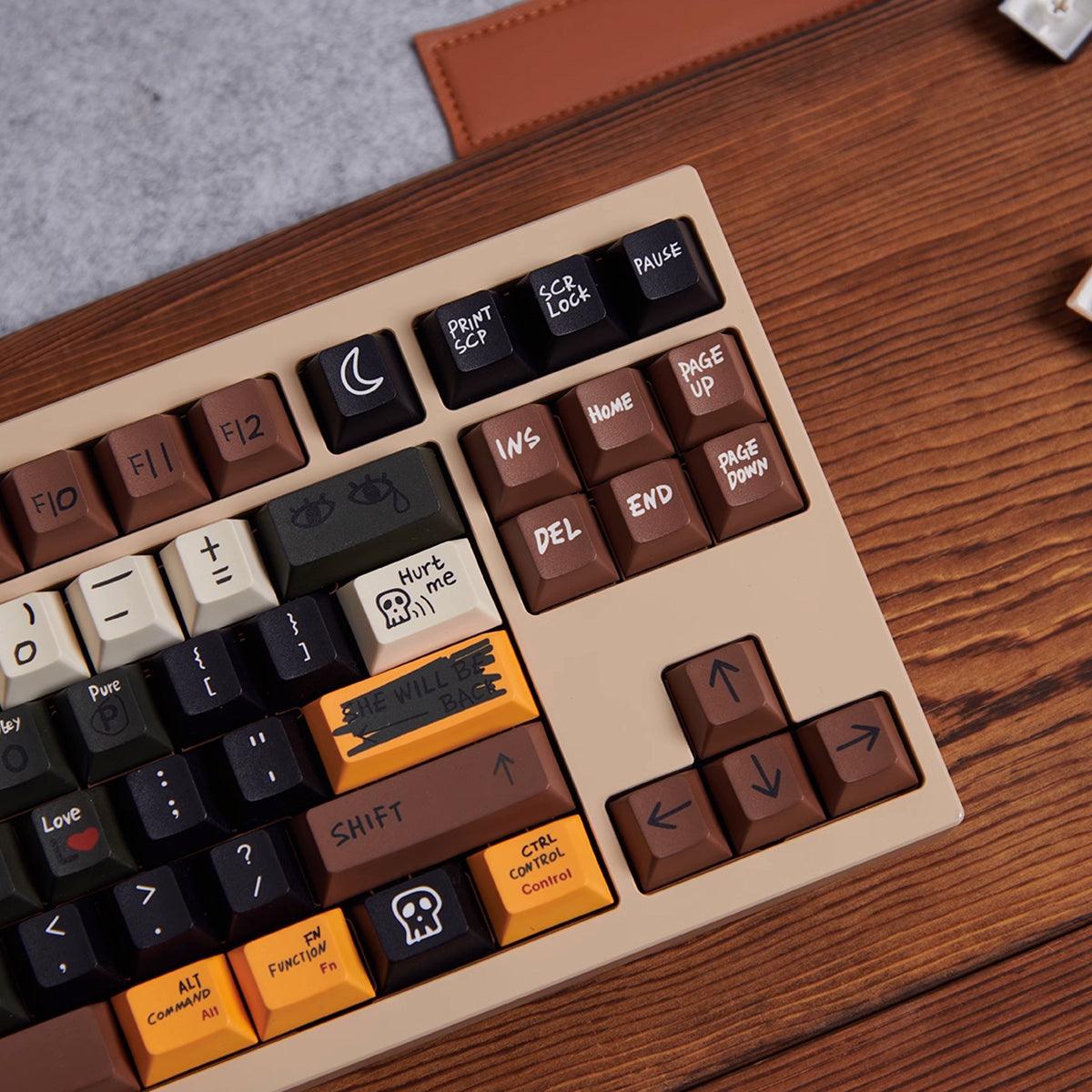 Cherry Profile Dye-Sub PBT Keycap Set - Love Story - KeyCapUS