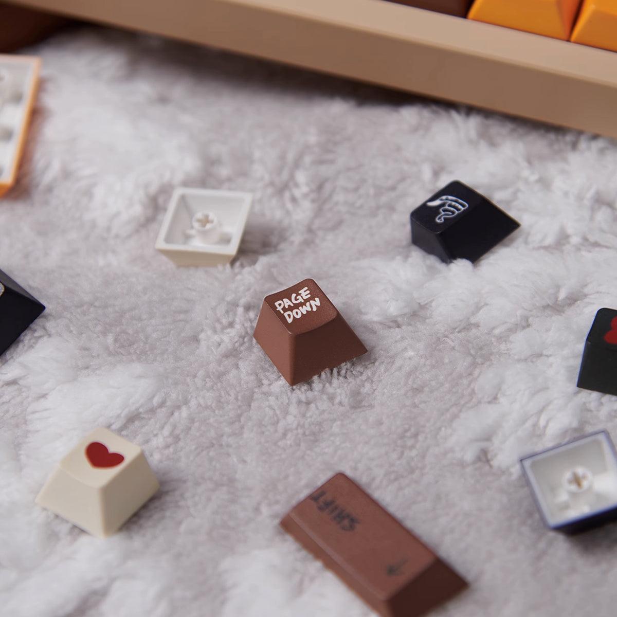Cherry Profile Dye-Sub PBT Keycap Set - Love Story - KeyCapUS
