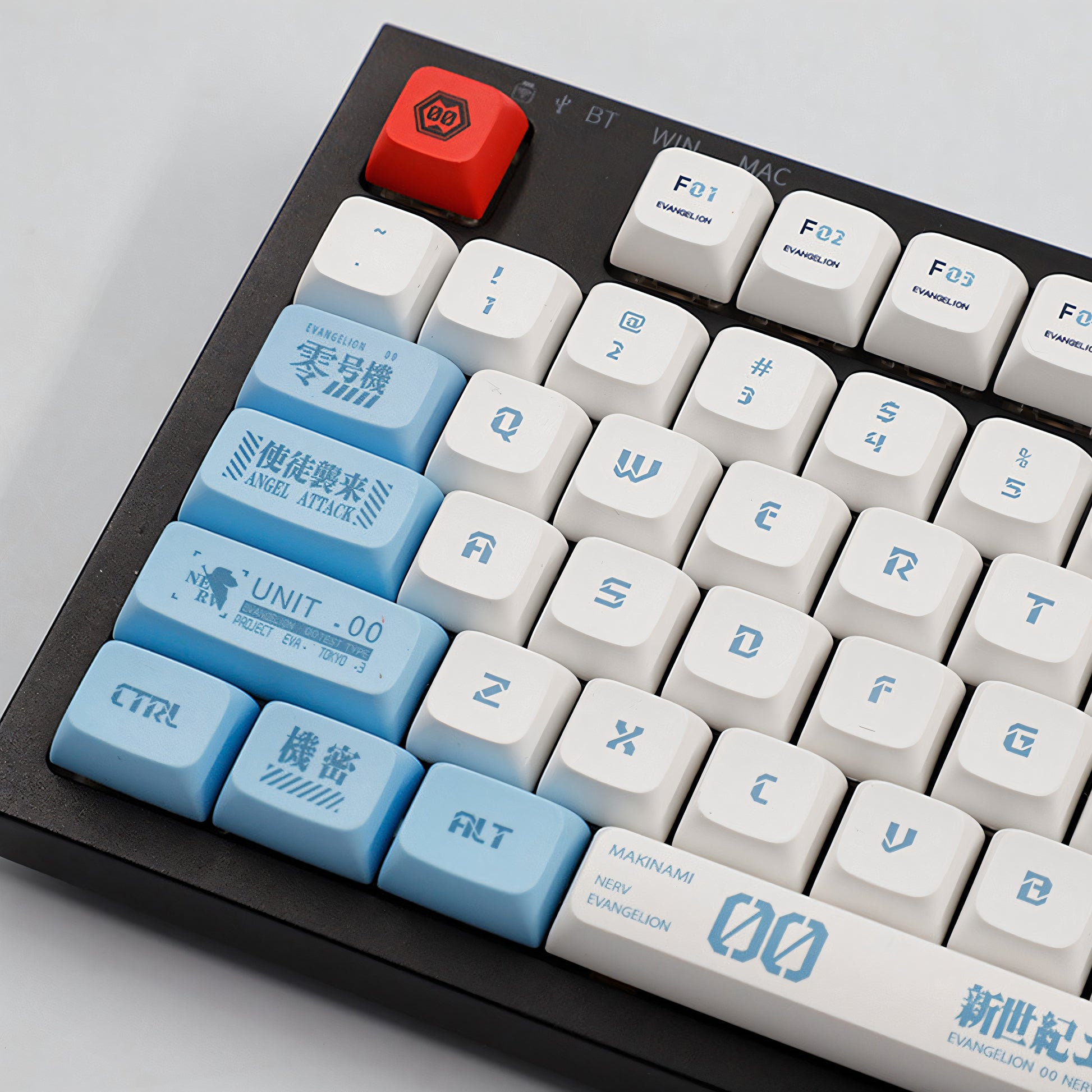 XDA PBT Dye-Sub Keycap Set - EVA 00A - KeyCapUS