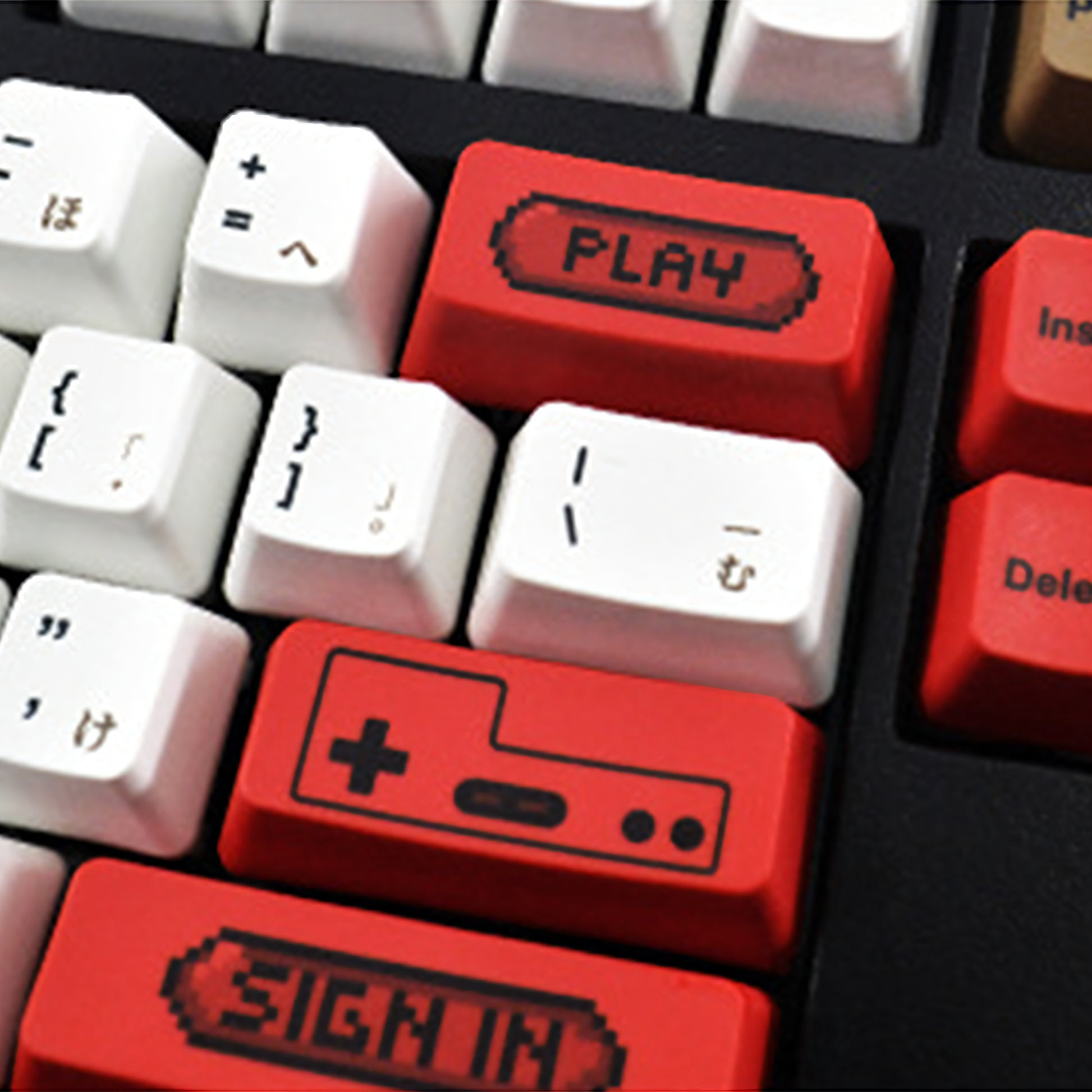OEM PBT Dye-Sub Keycap Set - NES 01 - KeyCapUS