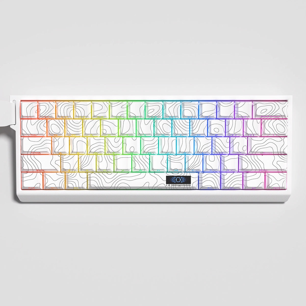 Cherry Profile Dye-Sub PBT Keycap Set - White Contour