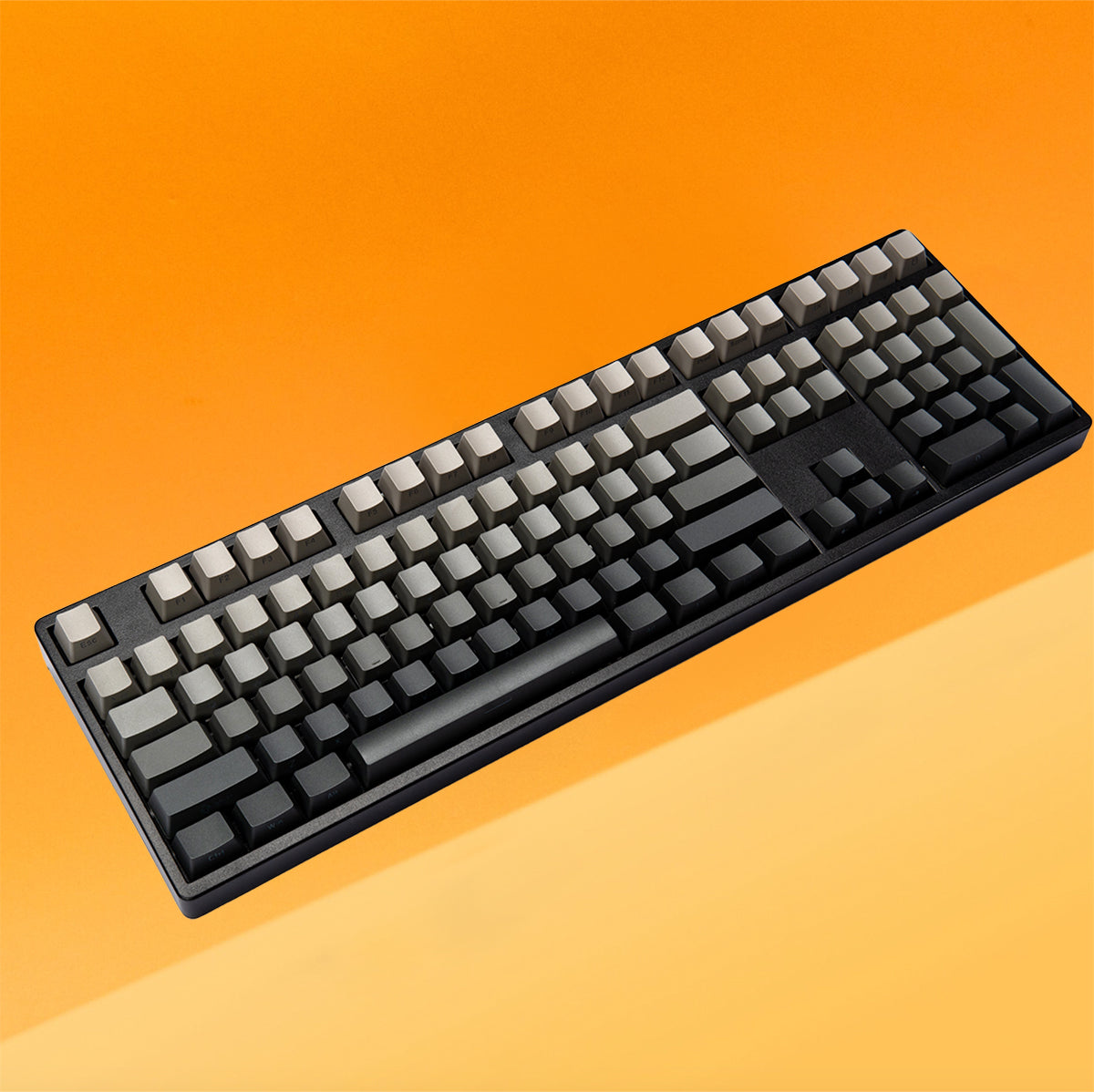 OEM/Cherry Profile Double-Shot PBT Keycap Set - Dark Gray Gradient