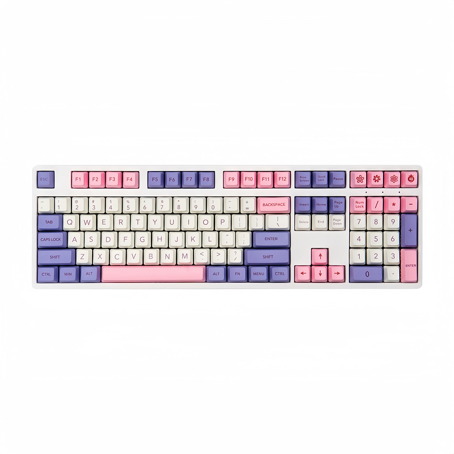 OEM PBT Dye-Sub Keycap PBT Keycap Set - Ghost