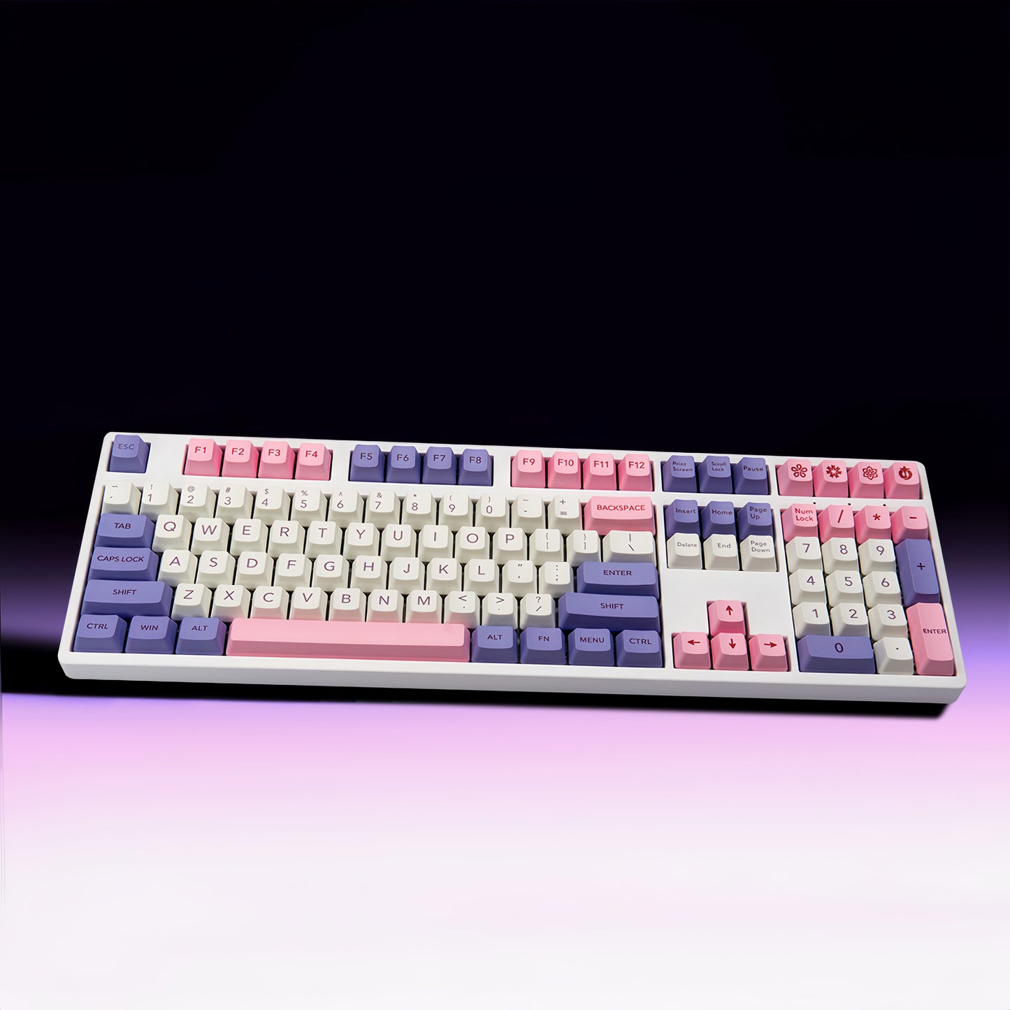 OEM PBT Dye-Sub Keycap PBT Keycap Set - Ghost
