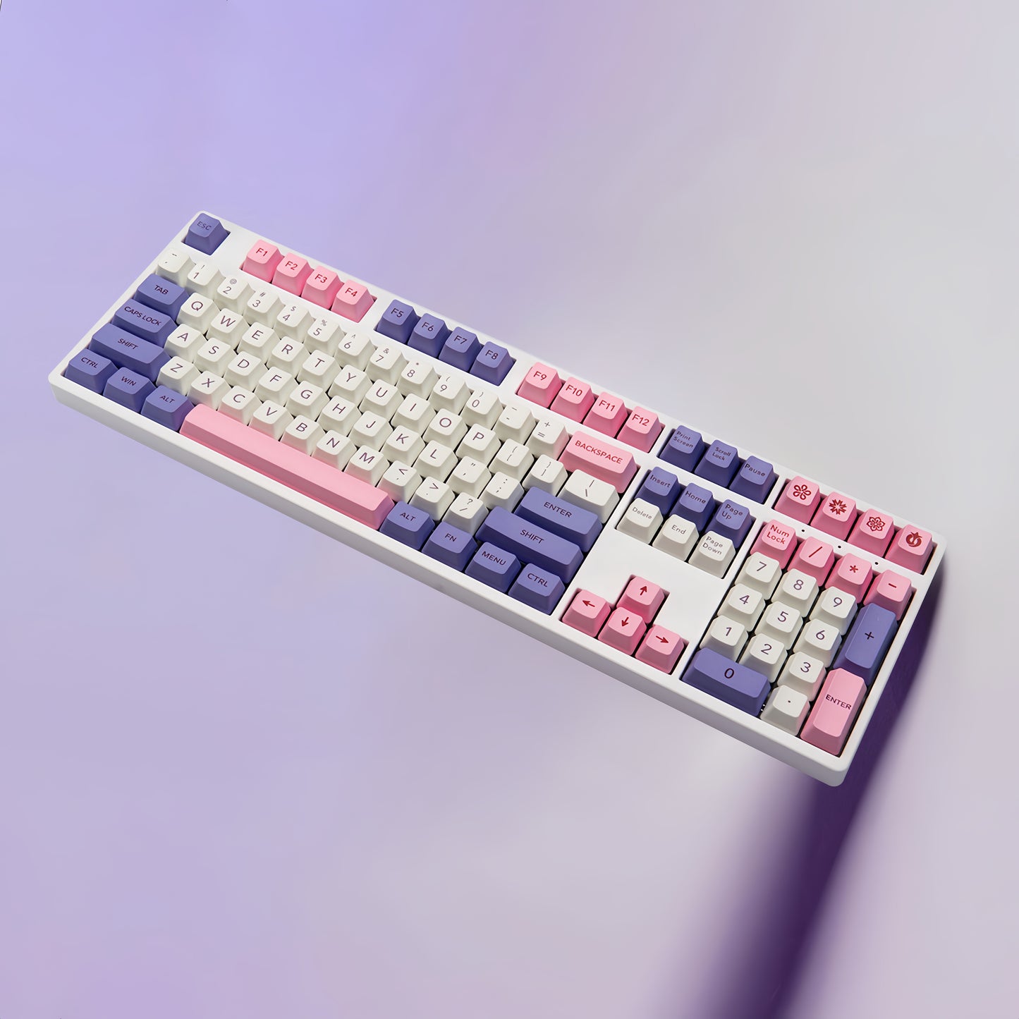OEM PBT Dye-Sub Keycap PBT Keycap Set - Ghost