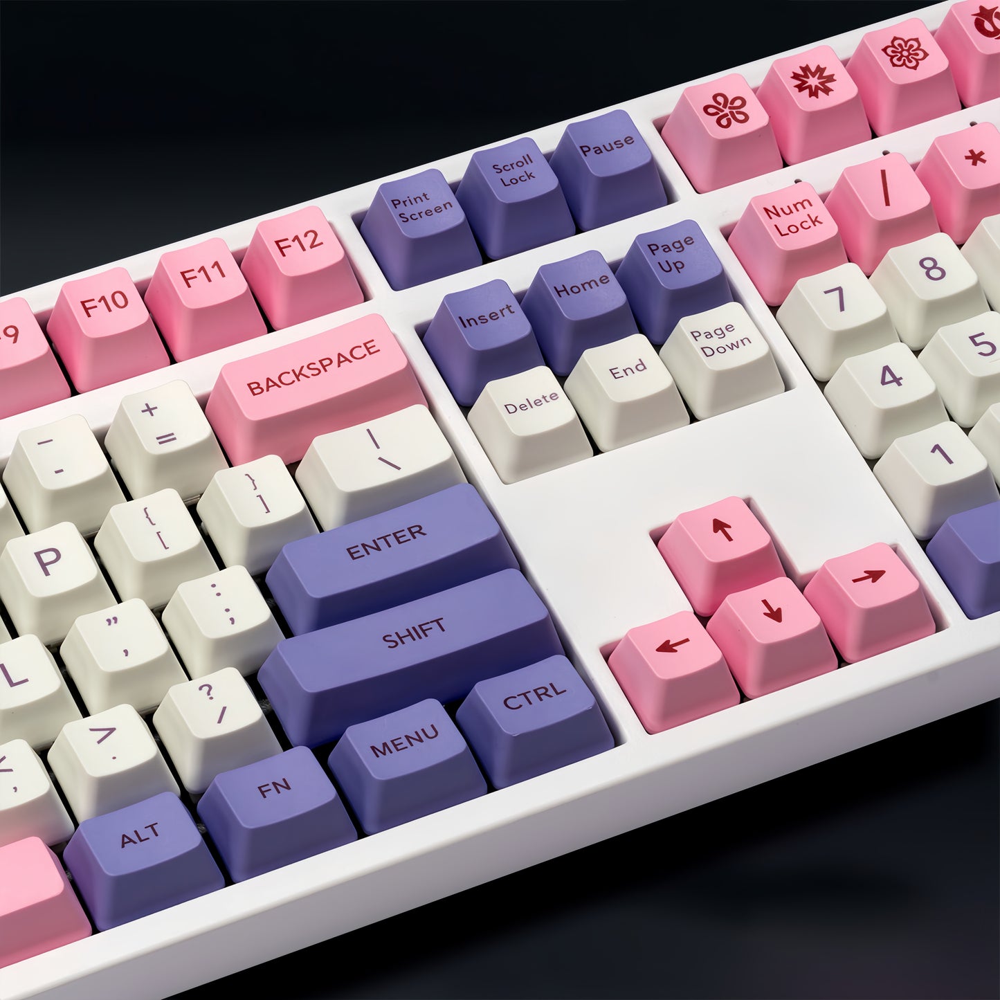 OEM PBT Dye-Sub Keycap PBT Keycap Set - Ghost