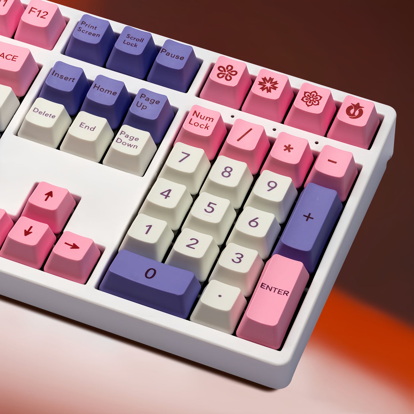 OEM PBT Dye-Sub Keycap PBT Keycap Set - Ghost