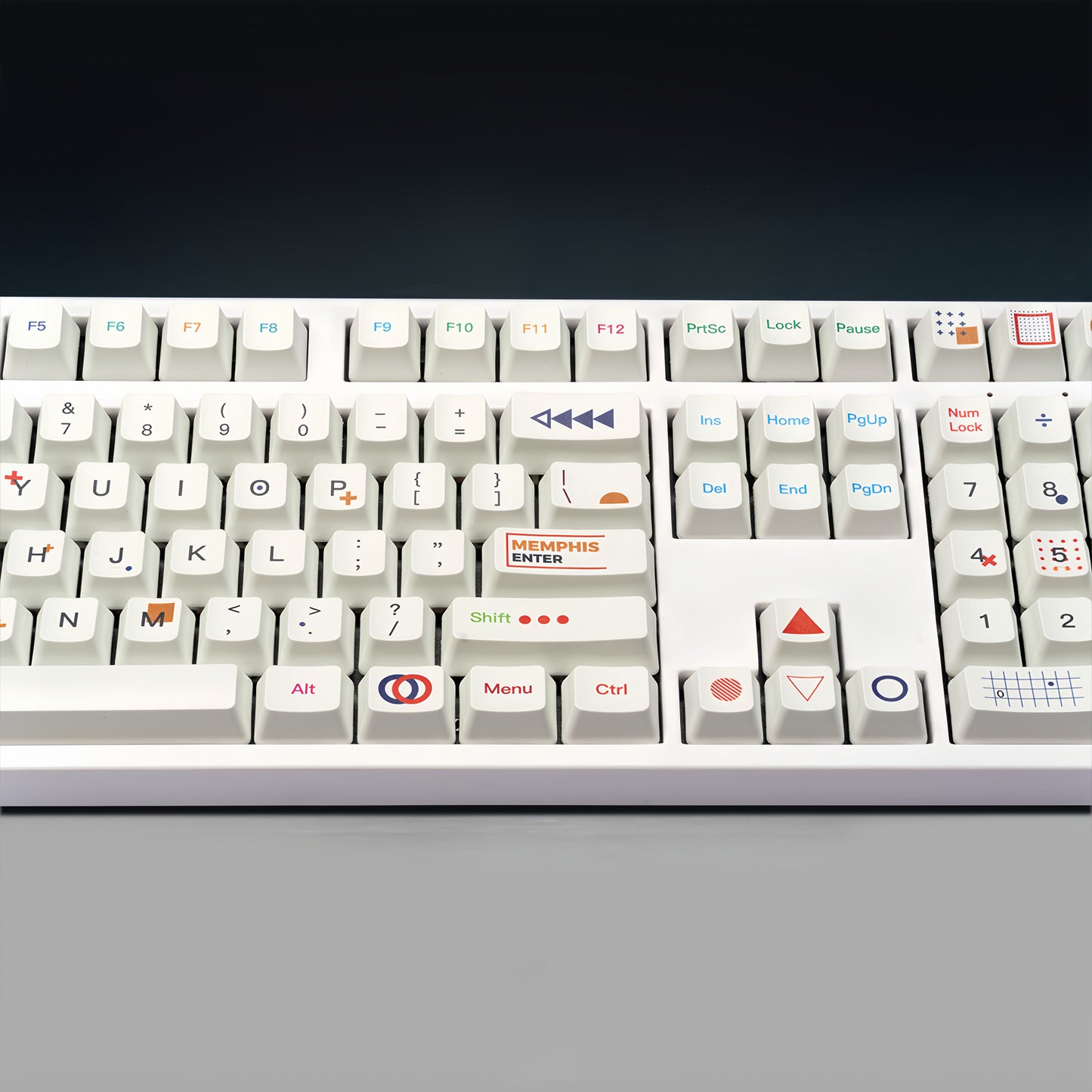 OEM PBT Dye-Sub Keycap PBT Keycap Set - Memphis R1