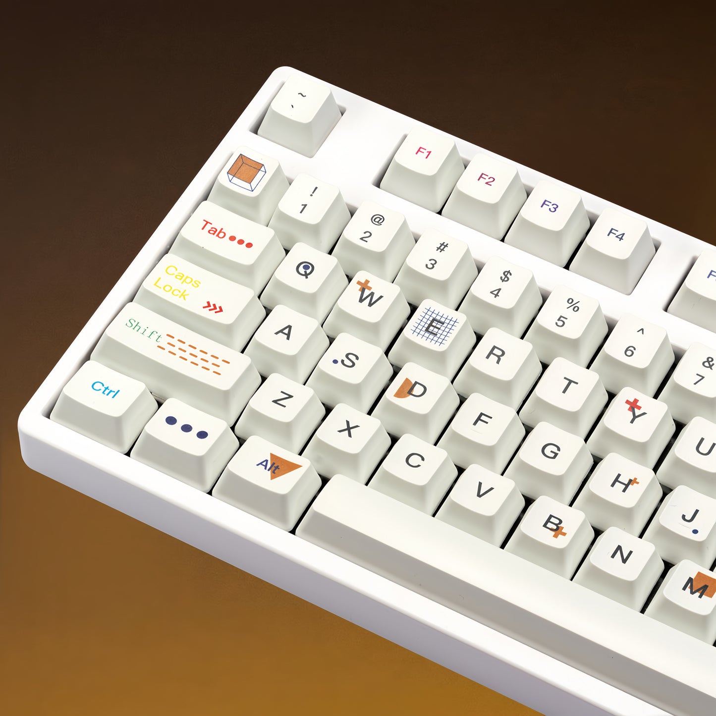 OEM PBT Dye-Sub Keycap PBT Keycap Set - Memphis R1