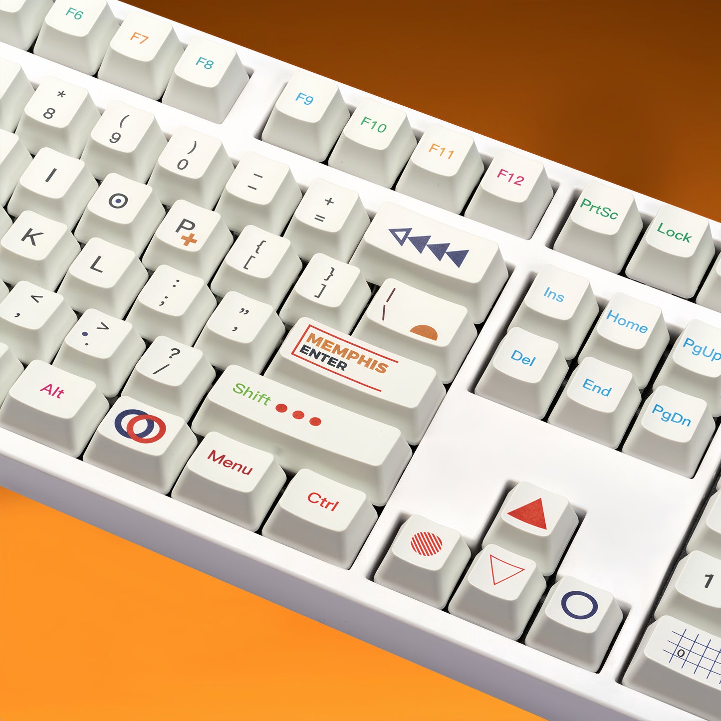 OEM PBT Dye-Sub Keycap PBT Keycap Set - Memphis R1