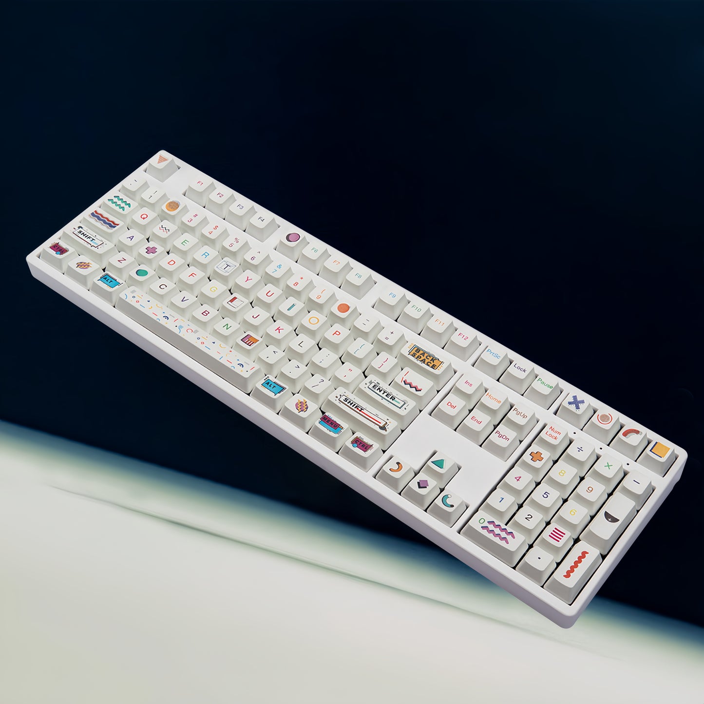OEM PBT Dye-Sub Keycap PBT Keycap Set - Memphis R2