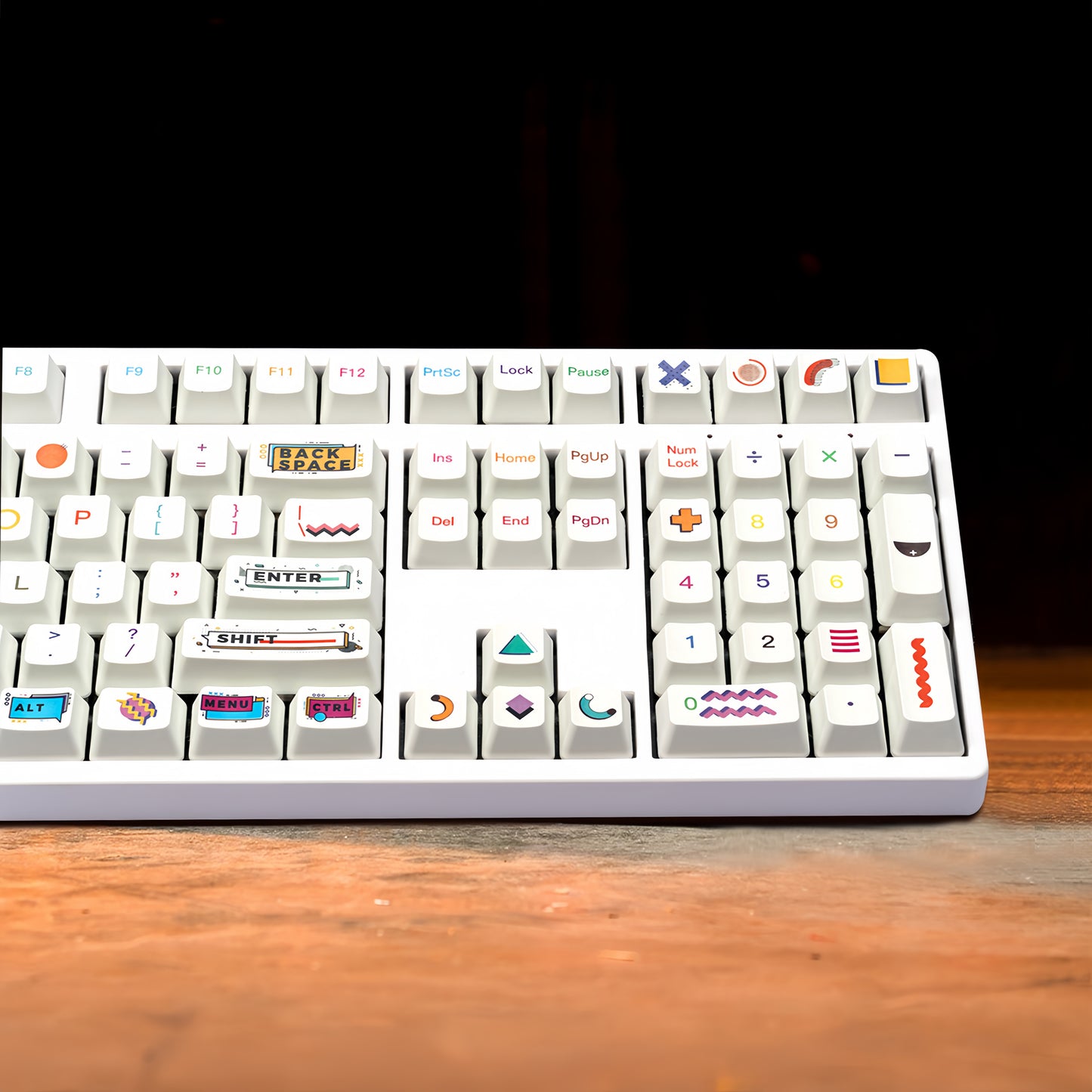 OEM PBT Dye-Sub Keycap PBT Keycap Set - Memphis R2