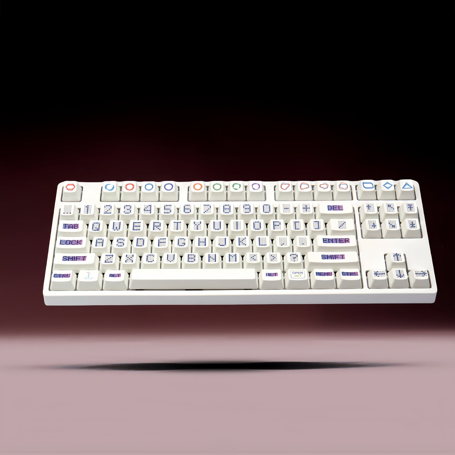 OEM PBT Dye-Sub Keycap PBT Keycap Set - Cyberpunk02