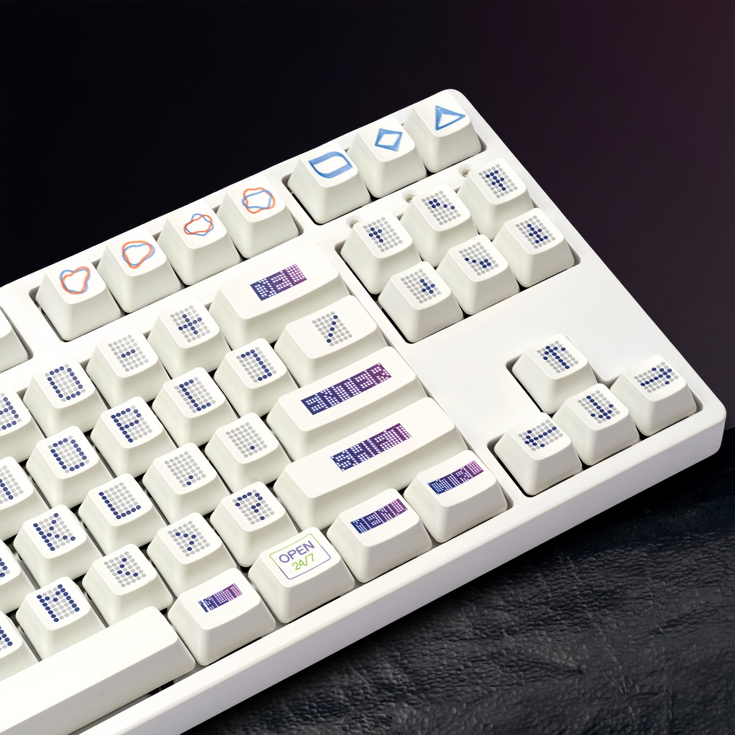OEM PBT Dye-Sub Keycap PBT Keycap Set - Cyberpunk02