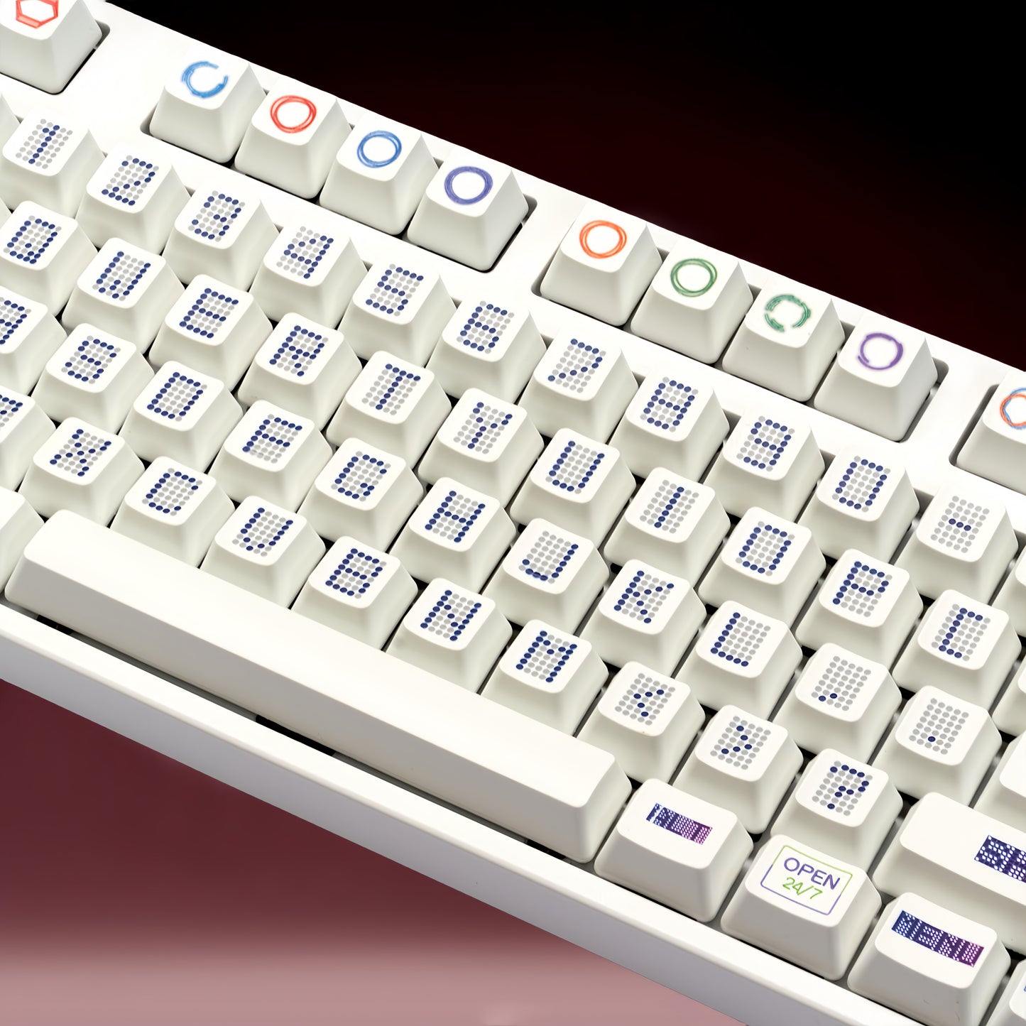 OEM PBT Dye-Sub Keycap PBT Keycap Set - Cyberpunk02