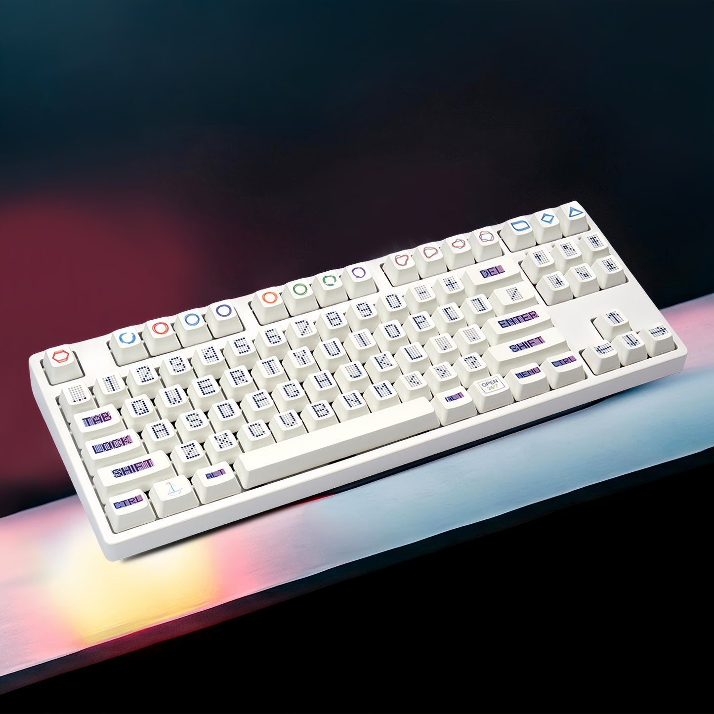 OEM PBT Dye-Sub Keycap PBT Keycap Set - Cyberpunk02