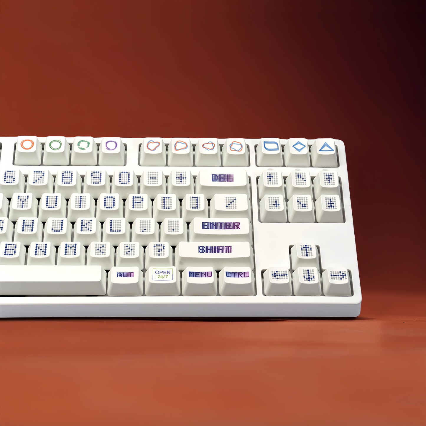 OEM PBT Dye-Sub Keycap PBT Keycap Set - Cyberpunk02