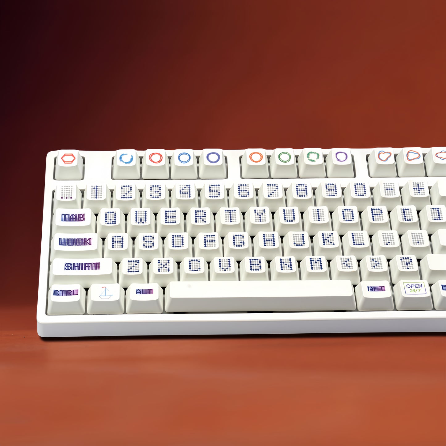 OEM PBT Dye-Sub Keycap PBT Keycap Set - Cyberpunk02