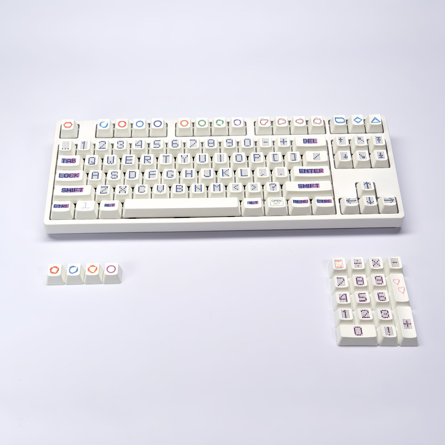 OEM PBT Dye-Sub Keycap PBT Keycap Set - Cyberpunk02