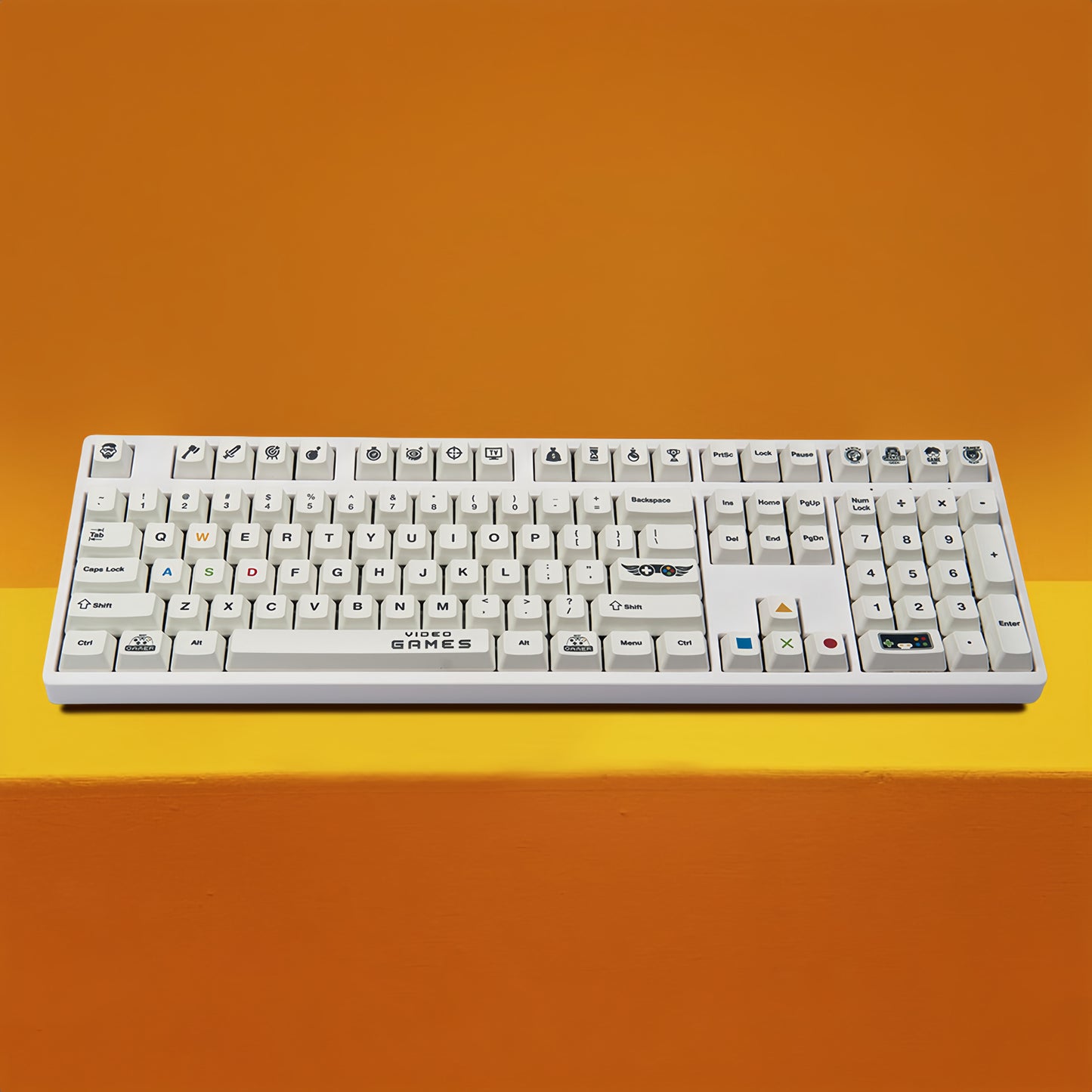 OEM PBT Dye-Sub Keycap PBT Keycap Set - Game Boy