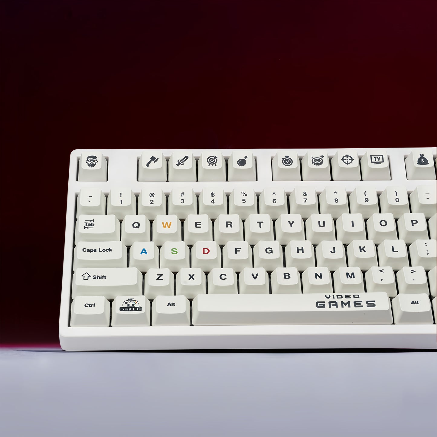 OEM PBT Dye-Sub Keycap PBT Keycap Set - Game Boy