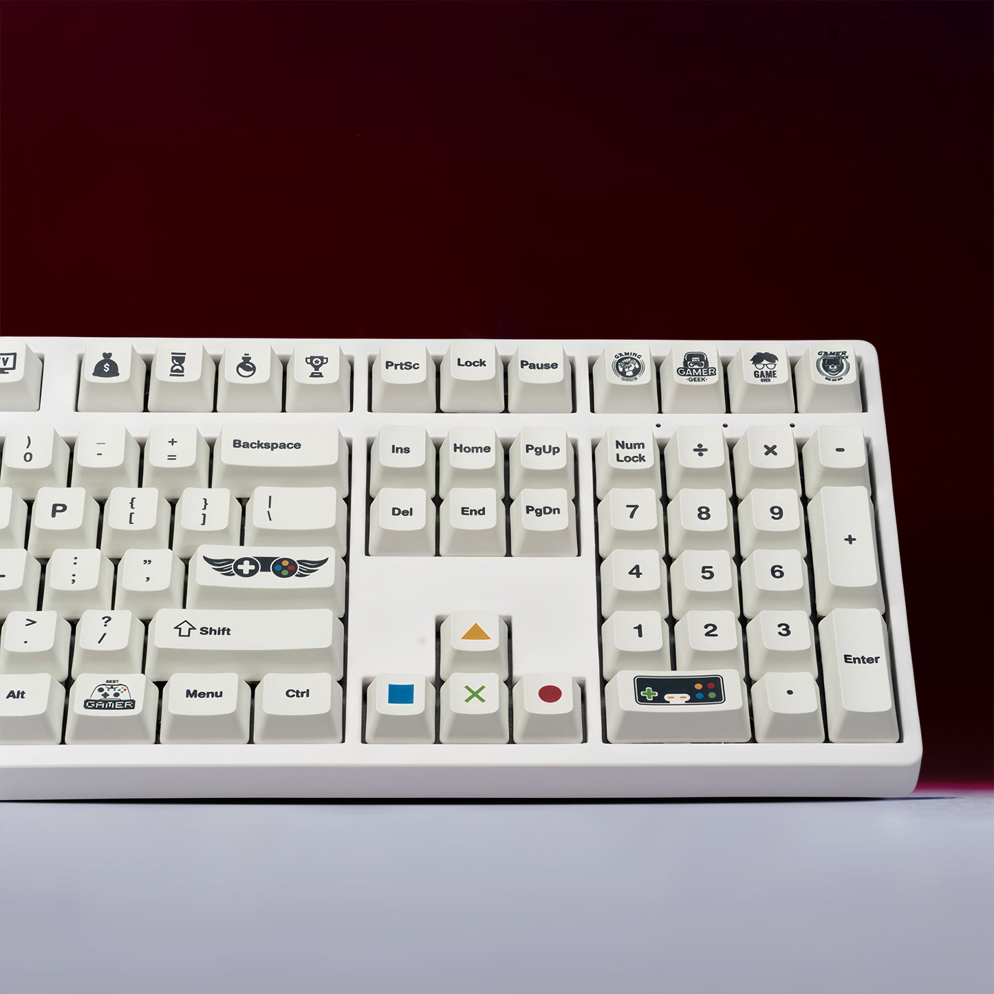 OEM PBT Dye-Sub Keycap PBT Keycap Set - Game Boy