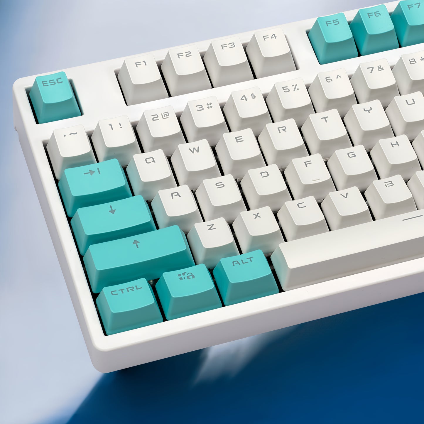 Cherry Profile Dye-Sub PBT Keycap Set - Mars Green