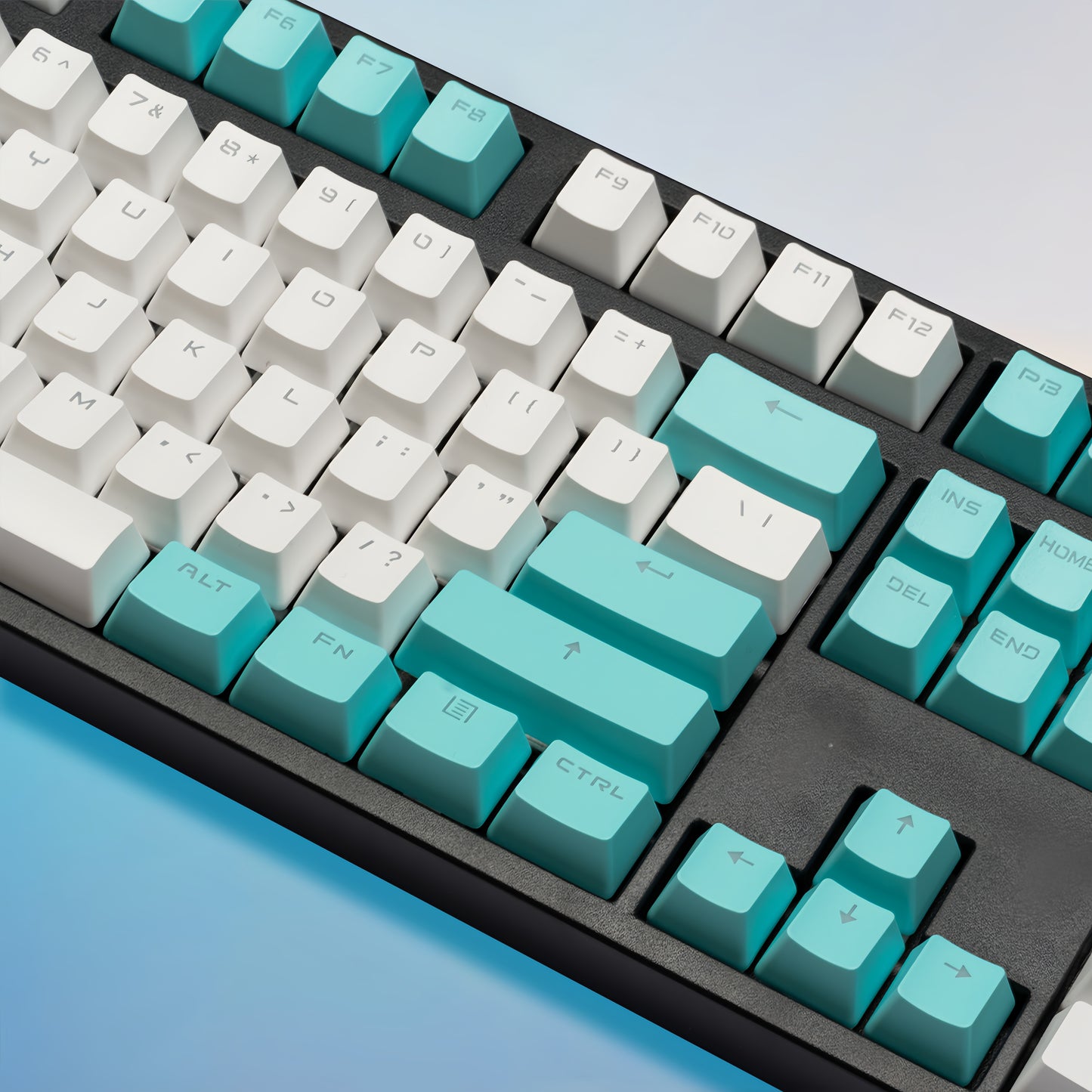 Cherry Profile Dye-Sub PBT Keycap Set - Mars Green