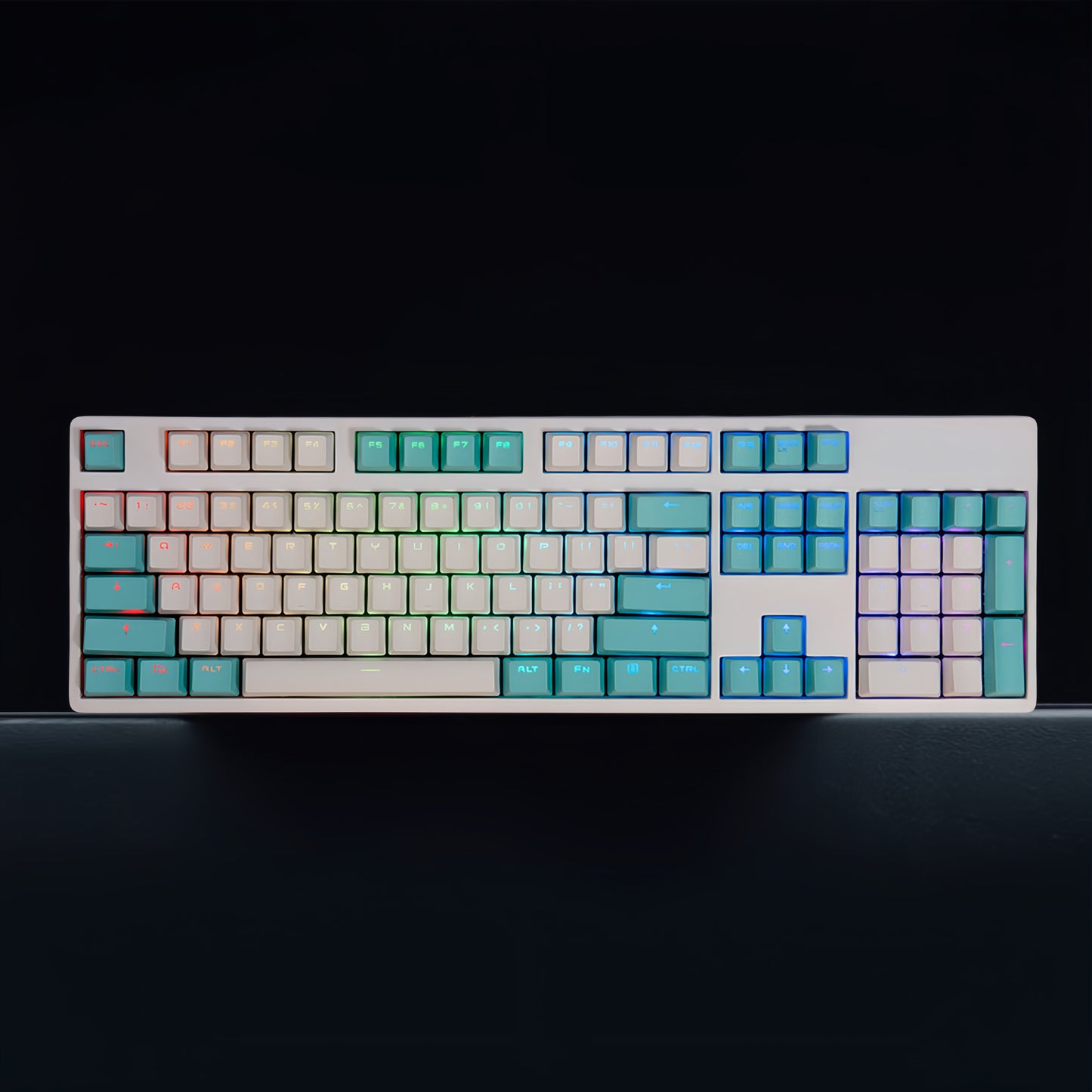 Cherry Profile Dye-Sub PBT Keycap Set - Mars Green