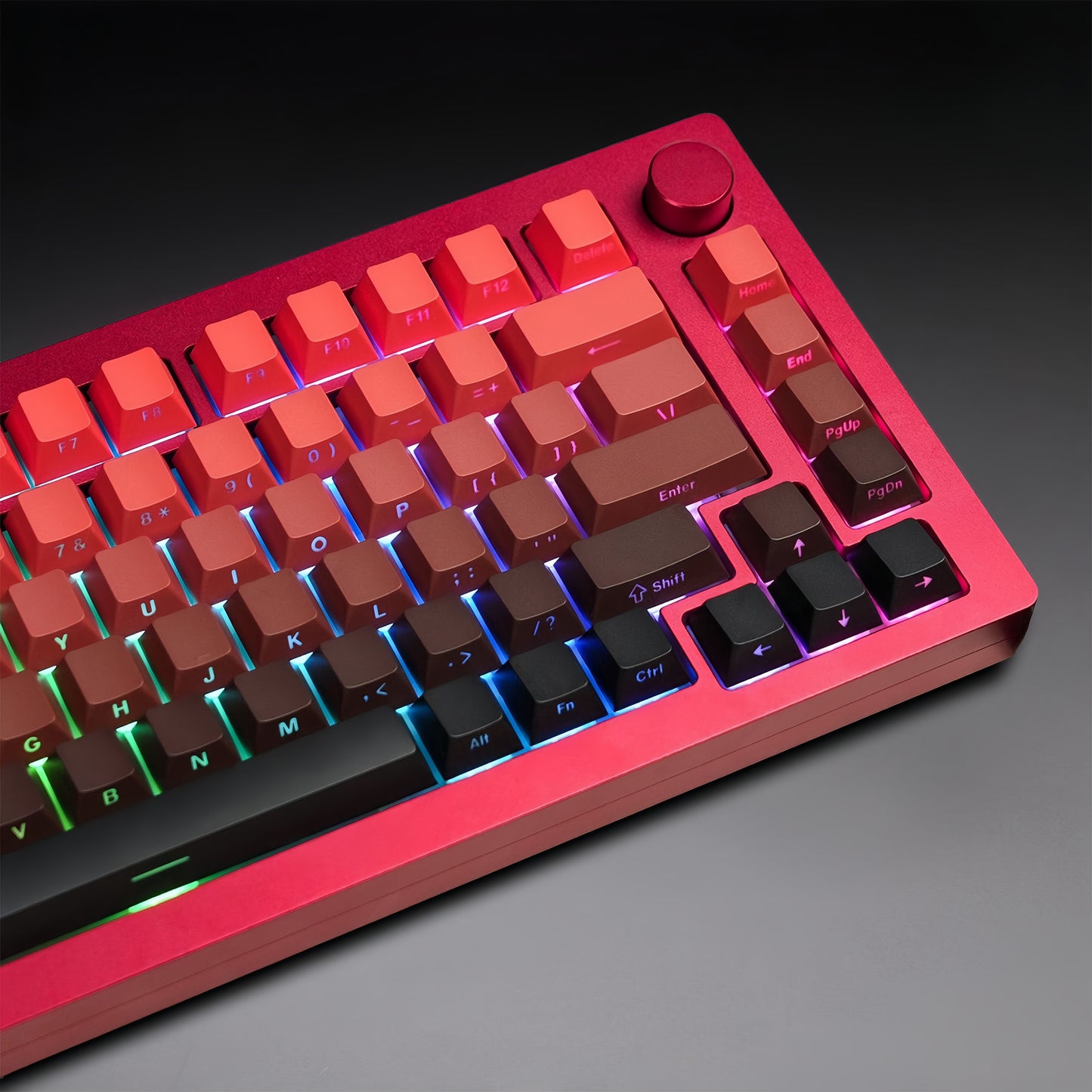 Cherry Double-Shot PBT Keycap Set - Red Gradient