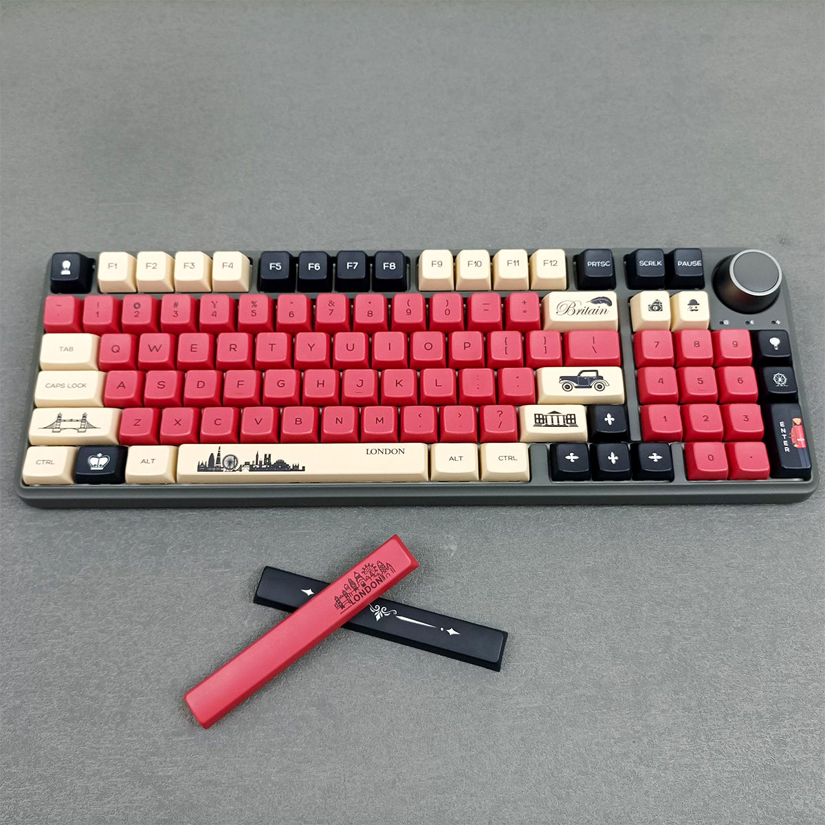 Retro MDA Dye-Sub PBT Keycap Set - Grunt - KeyCapUS