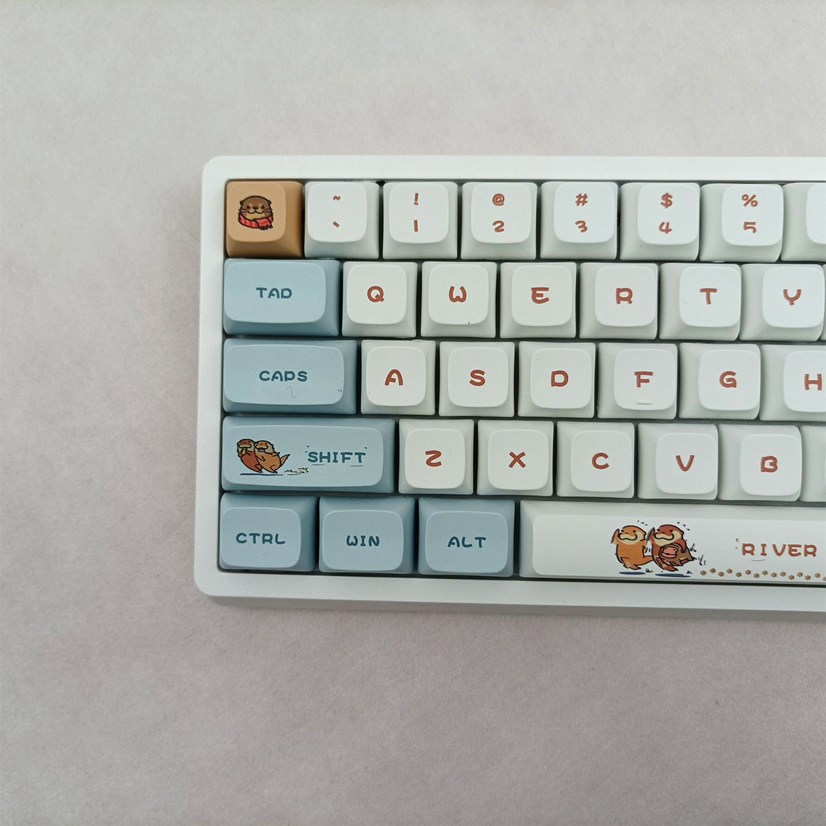 XDA Dye-Sub PBT Keycap Set - Otter - KeyCapUS