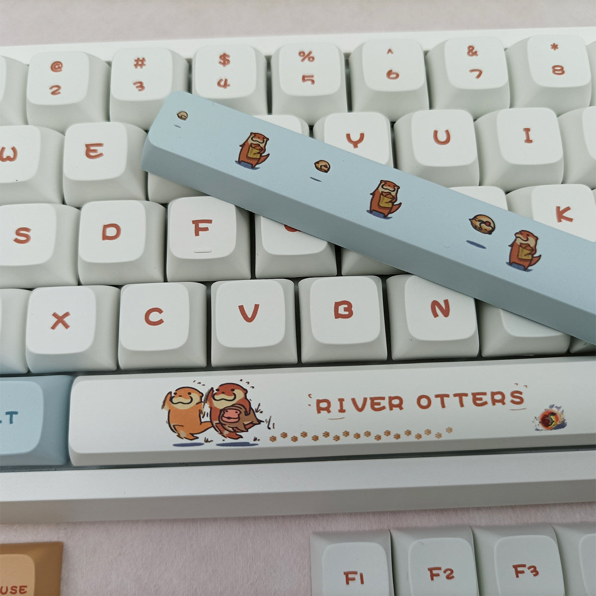 XDA Dye-Sub PBT Keycap Set - Otter - KeyCapUS