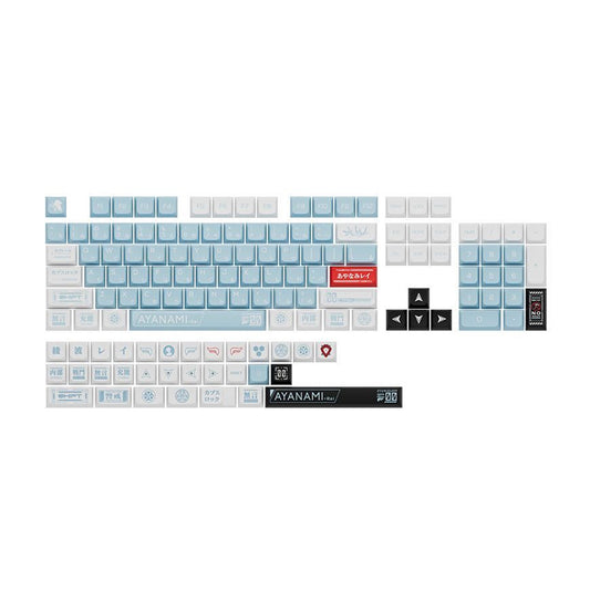 XDA-like Dye-Sub PBT Keycap Set - EVA 00 - KeyCapUS