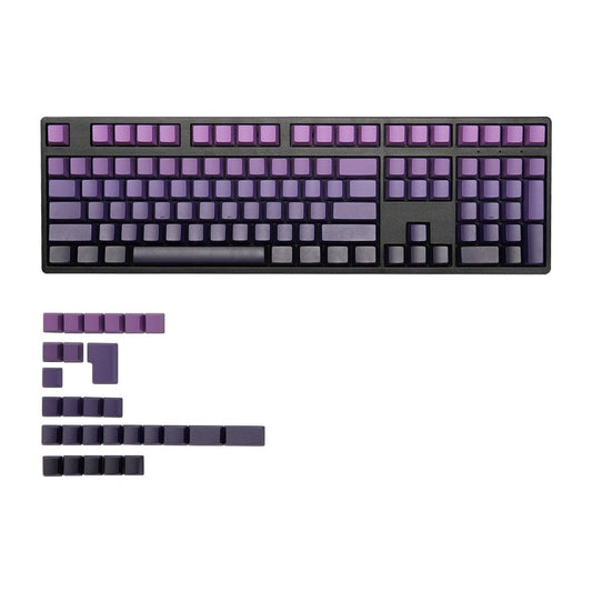 OEM Double-Shot PBT Keycap Set - Purple Gradient - KeyCapUS