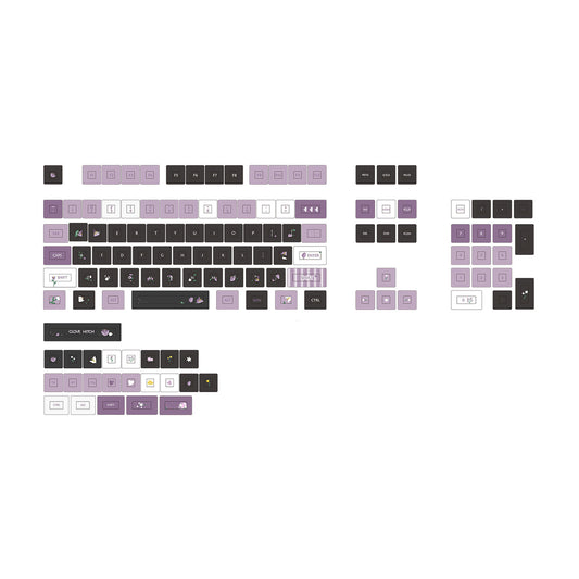 XDA Profile Dye-Sub PBT Keycap Set - Flower Language - KeyCapUS